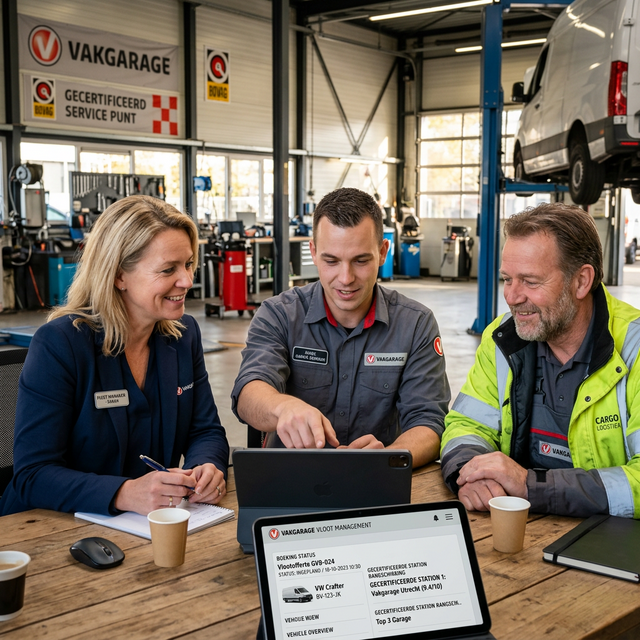 Bestuurder, station en partners werken in dezelfde keten