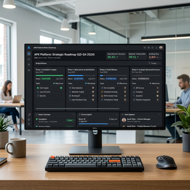 30, 14 en 7 dagen vooraf, met rust tot aan je afspraak